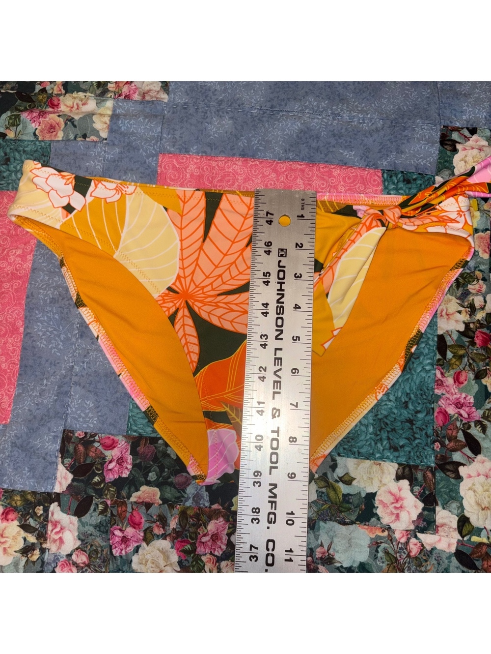 Aerie NEW With Tags Real Good Floral Bow Side Woman’s Med Bikini Bottoms Summer - Picture 8 of 8